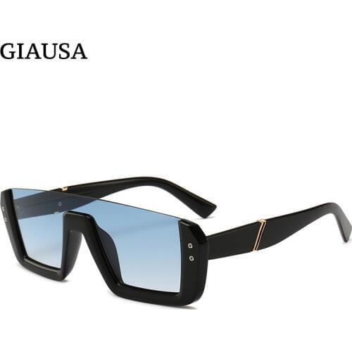 GIAUSALuxury Brand Retro Trend Sunglasses Half Frame Sunglasses Women 2019 New Fashion Sunscreen Party Accessories UV400 Glasses