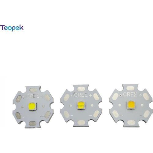 5PCS 10W Cree XPL XP-L Led Emitter Light White 6500K Warm White 3000K Nature White 4500K With 16mm 20mm PCB for DIY
