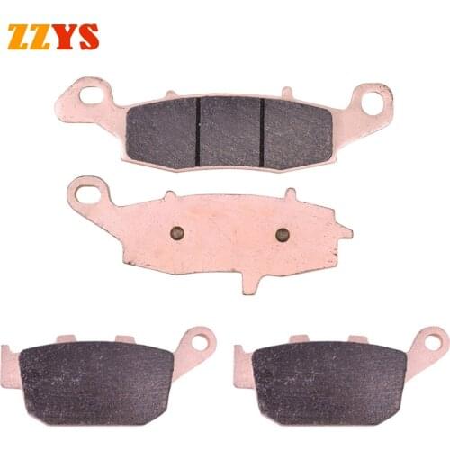 Low Dust 650cc Motorcycle Front and Rear Brake Pads and Discs Kit For SUZUKI XF650 Freewind XF 650 1997 1998 1999 2000 2001 2002
