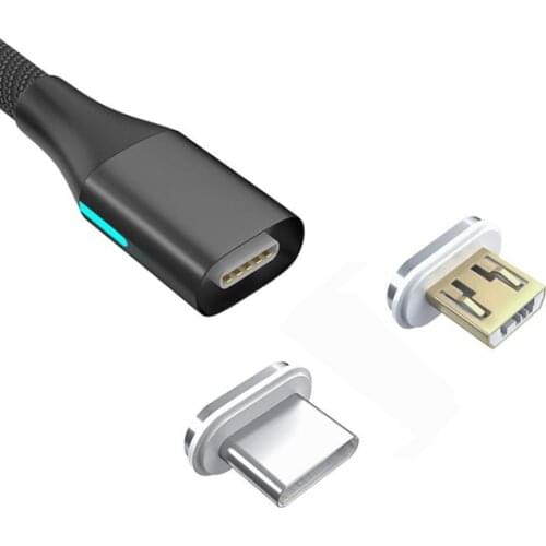 USB Type-c Magentic Cable For Samsung Galaxy A9 Star data cable usbc charger