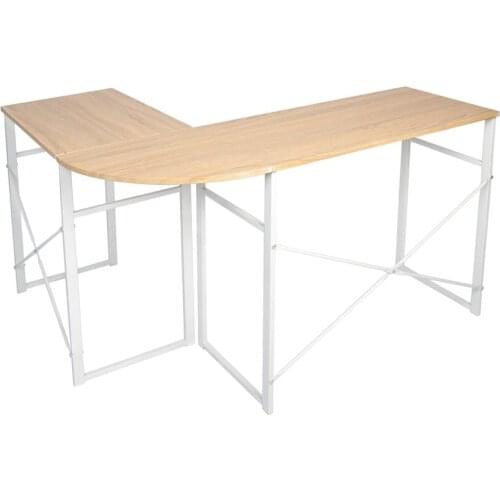 1PC Functional L-shaped Desk Corner Large PC Laptop Study Gaming Table Workstation for Home Office Furniture