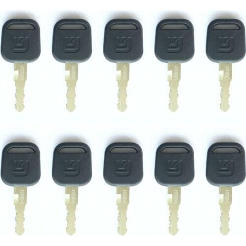 10key For Liugong Excavator and Heavy Equipment Ignition Keys 34B0557