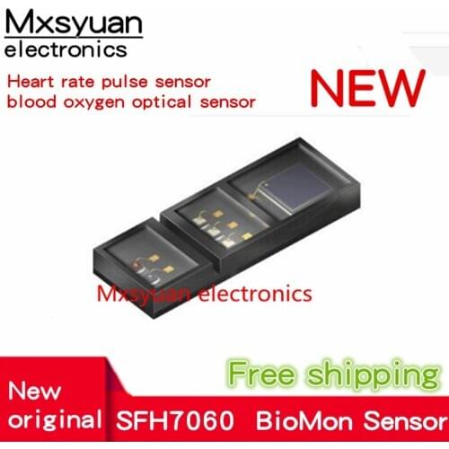 2pcs~10pcs/lot SFH7060 SMD New original Photoelectric Sensor for Measuring Pulse/Heart Rate/Oxygen Patch Chip