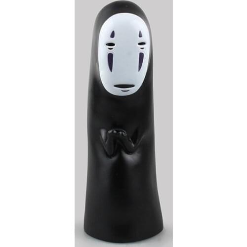 20cm NO FACE Anime Figurine Miyazaki Hayao Figure Piggy Bank Collectible Action figure Model Toys for kids gifts