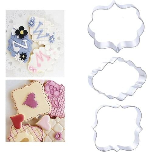 7pcs/set Cookie Cutters Moulds Stainless Steel Cute Shape Biscuit Mold DIY Fondant Pastry Decorating Baking Kitchen Tools