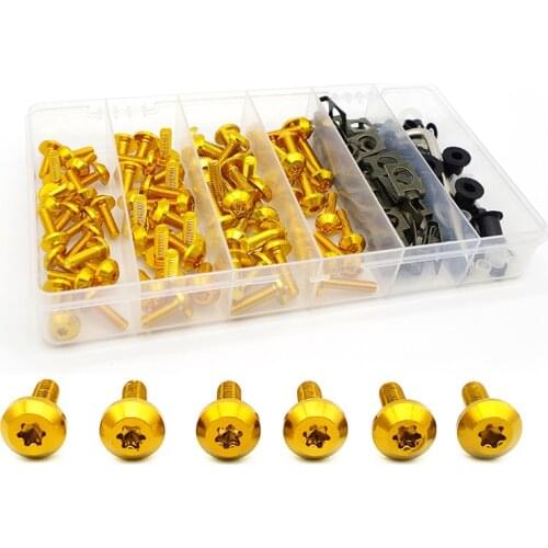 Motocycle accessories Moto Full Fairing Bolt Kits For honda cb 900 hornet crm 250 transalp 650 shadow vt750 shadow aero 750