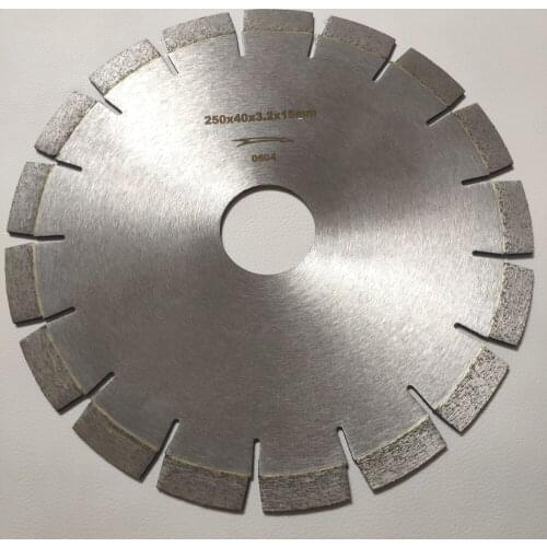 DB73 Keller Diamond Stone Tools Non Silent Stone Cutting Blades Diamond Stone Blades 10 Inch D250mm We Cut Granite Blades 1PC