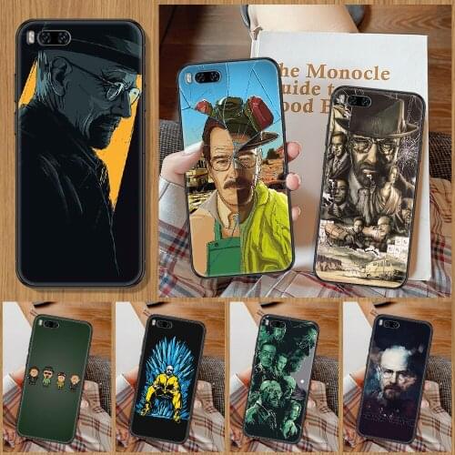 Heisenberg Breaking Bad Phone Case For Xiaomi Mi Note 8 9 10 11 9T 10T A3 Lite Pro Ultra black silicone waterproof luxury coque