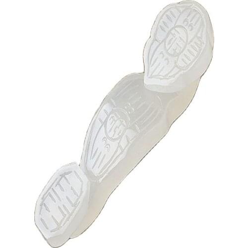 Chinese Jade Carving Natural White Jade Ruyi Fengshui Decoration