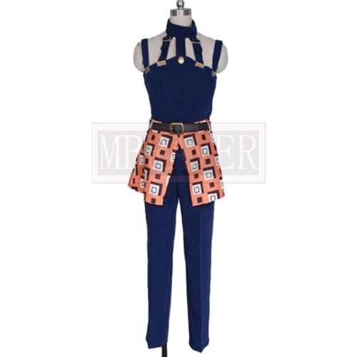 2019 JoJos Bizarre Adventure Game Anime Cartoon cos Ghirga Narancia Halloween Cosplay Man Woman Party Cosplay Costume Two Color