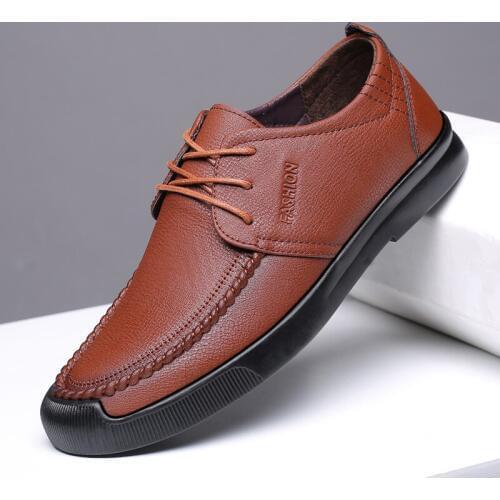 Mens Shoes Casual 2020 Fashion Spring Soft Moccasins Men Loafers Leather Shoes Men Flats Casual Shoes