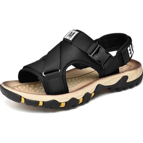 New Men Sandals Summer Casual Shoes Beach Sandals Men Sandalias Hombre Outdoor Roman Style Water Sneakers Size 38-47