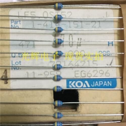 Original new 100% thick copper foot ring inductance LF5.0ST52 470UH 471J 5% 1/6W