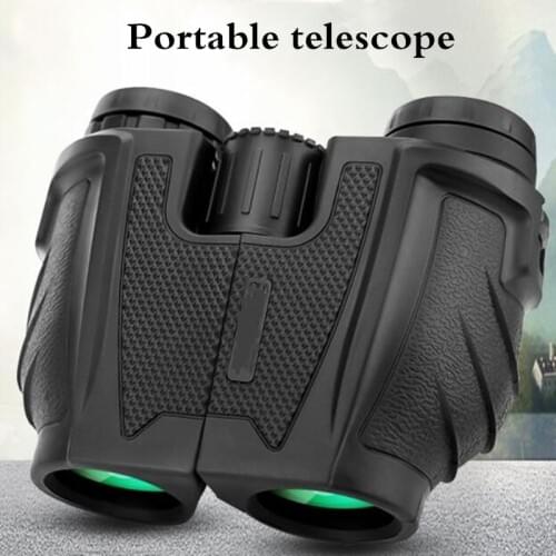 Professional binoculars 10X25 with BAK4 prism high power zoom binoculars portable hunting travel sports