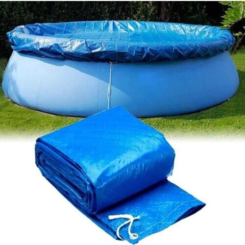 Dustproof Pool Cover Protector, Solar Cover For Round Frame Pool, Pool Cover For Round Inflatable Swimming Pool (12FT)