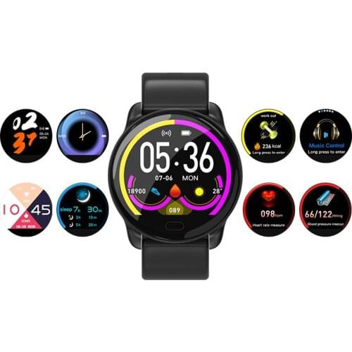 Pedometer Reloj Inteligente Mujer Smartwatch Black Smart Watches New Arrivals