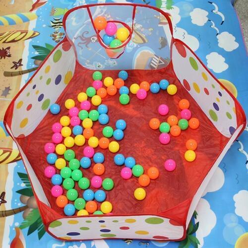 New Foldable Children Play Tent Toy Ocean Ball Shooting Swimming Pool Baby Toy Tents Gift Not Include Balls