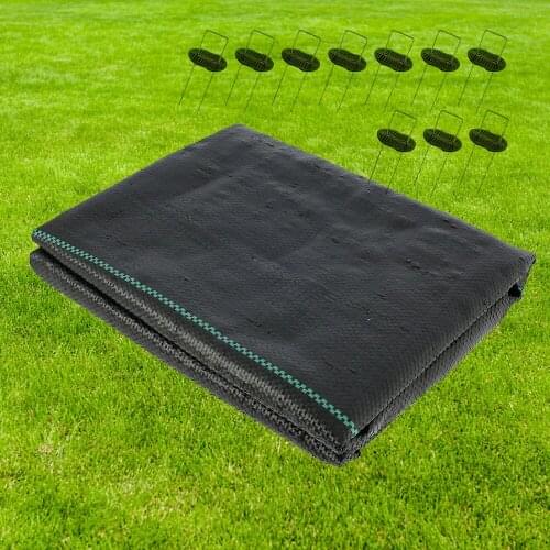 Weed Fabric Agriculture Greenhouse Garden Weed Control Landscape Plant Weeding Ground Cloth Cover with Ground Nails