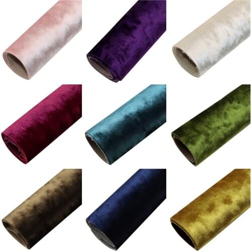 Velvet Faux Leather Sheets Solid Color Vinyl Fabric For Bow-knot Bags Wallet Earring Scrapbook DIY,1Yc20252