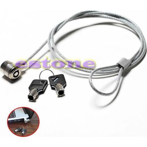 High Quality Notebook Laptop Computer Lock Security Security China Cable Chain With 2 Key Brand New