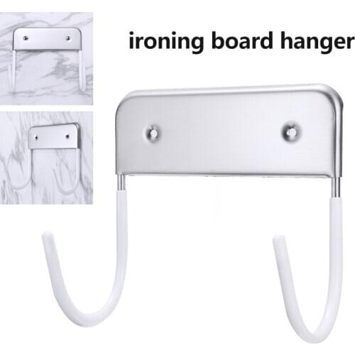 High Quality Ironing Board Hanger Wall Mount Ironing Board Holder For Laundry Rooms Storage Rack Home Tools