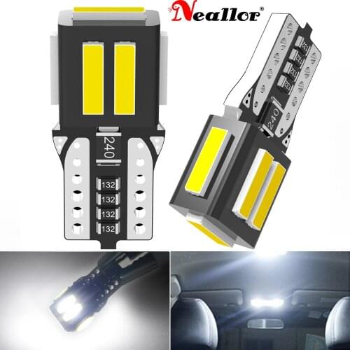 W5W T10 LED Canbus Bulbs for BYD F3 F0 S6 S7 E5 E6 M6 G3 F3 G5 T3 13 Lifan X60 X50 620 320 520 125CC Solano Smily 501 2825 Bulb