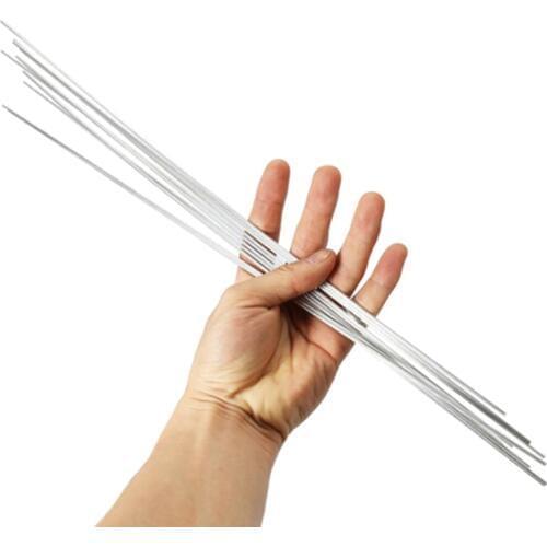 10pcs 1.6/2mm*330mm Low Temperature Welding Wire Aluminum Welding Electrode Flux Core Aluminum Electrode (no Flux) Multi-tools