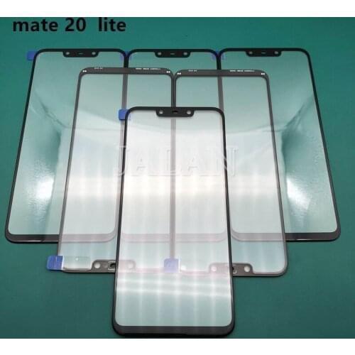 5pcs Original New Glass LCD Dispaly For Huawei Mate 20 lite Touch Screen Front Outer Glass Panel With Oca Film Replacement