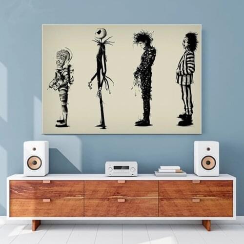 HD Japanese Anime DBZ Poster Abstract Wall Art Oil Painting Canvas Room Decor Aesthetic GOKU Vs Haiiro No Jiren Wall Sticker