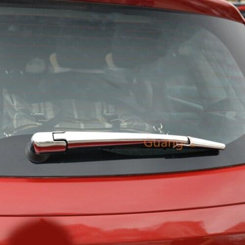 Top Sale For Suzuki Vitara 2016 2017 2018 2019 Styling Trim ABS Chrome Car Rear Glass Wiper Nozzle Cover Tail Window Frame Lamp