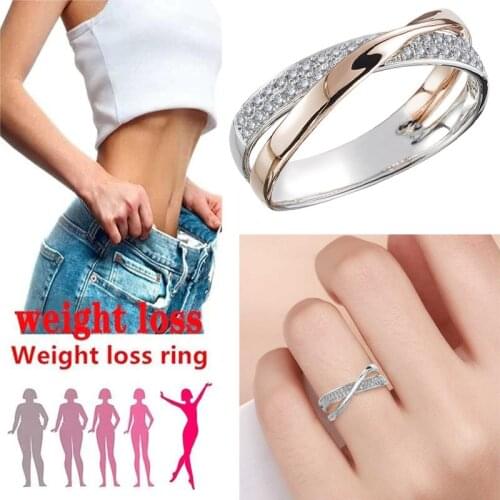 Magnetic Weight Loss Ring Weight Loss Health Fitness Jewelry Fat Burning Design Opening Therapy Weight Loss Fashion Ring
