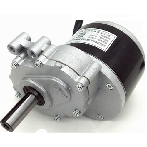 250w 24v 75rpm / 120rpm low speed brushed gear motor, 44mm long, 17mm shaft diameter, DC gear brushed motor for electric wheelch