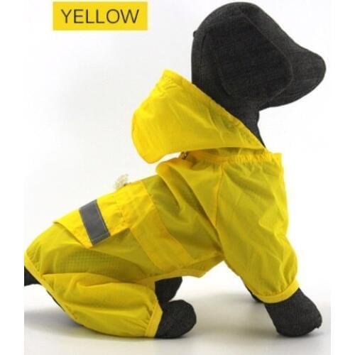 Mylb Pet Dog Rain Coat Waterproof Jacket Puppy Outdoor Travel Raincoat Pet Clothes For Small Large Dog Chihuahua S-XXL