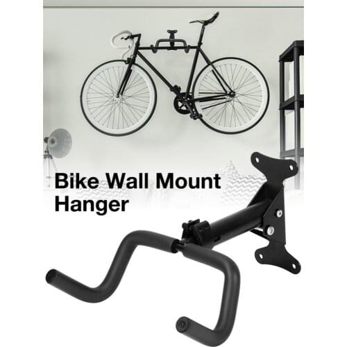 Bike Wall Mount Hanger Foldable Bicycle Storage Hook Horizontal 360 Degree Rotating Rack Hook For Garage Indoor Shed With Screws