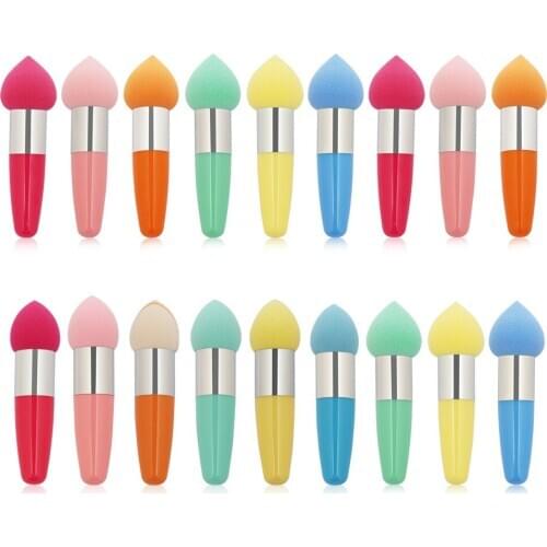 New sale 1PC Foundation Powder BB Cream Makeup Sponge Brush Cosmetic Beauty Soft Puff Smooth Highlight Face Make Up Brush Tool