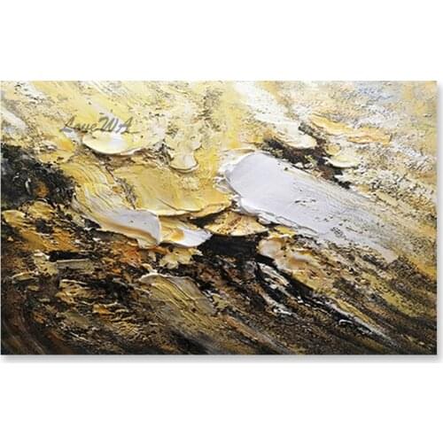 Heavy Texture Thick 100% Hand-painted Oil Painting Wall Decoration Pictures Artwork On Canvas Unframed Wall Art For Living Room
