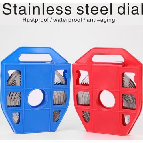 30m Self locking Stainless 10mm cable ties cable wire strap tie serre sangles wrap cables Put rust Corrosion protection steel