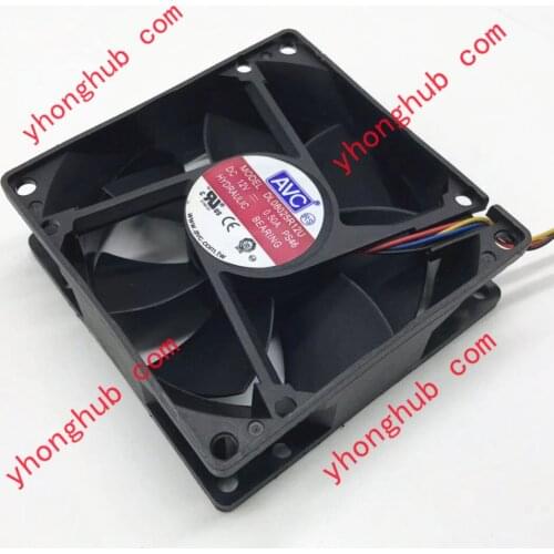 AVC DL08025R12U PS46 DC 12V 0.50A 80x80x25mm Server Cooling Fan