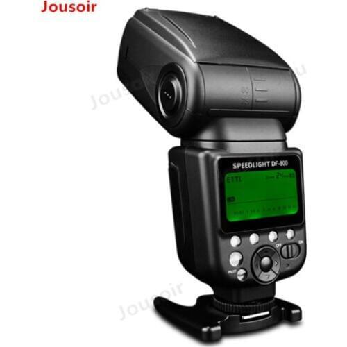 DF-800 high-speed synchro flashlight 6D 7D 5D3 2 external TTL top flash rotatable tape battery CD50