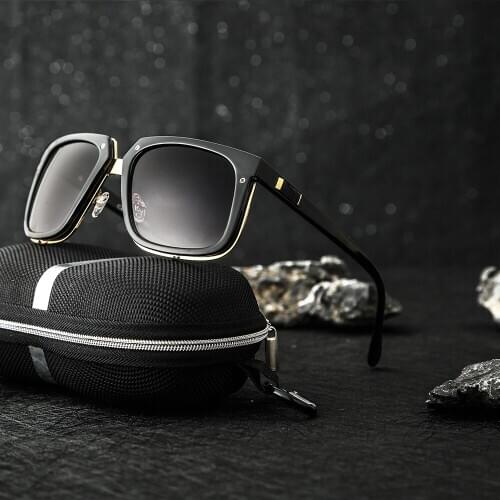 Yvan Metal New Retro Coating Women Men Sunglasses Sun Glasses Steampunk Vintage Fishing Brand Designer Round Frame Diamond