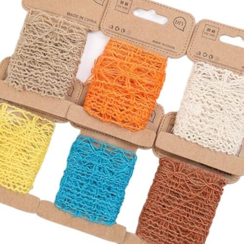 2cm Colorful Spider Rope Hollow Twine Lace Dress Webbing DIY Handmade Accessories