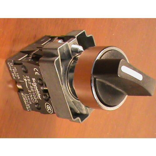 3pcs High quality silver contacts three to two normally open selection button switch XB2-BD33C