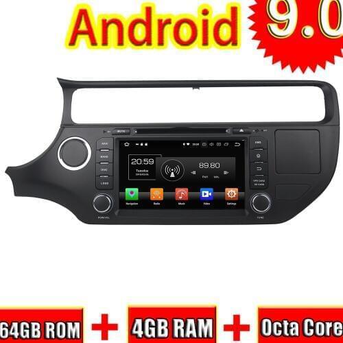 Topnavi 8'' Octa Core Android 9.0 Car DVD Multimedia Player For KIA K3 RIO 2015 Audio Radio Stereo 2 DIN GPS Navigation In Dash