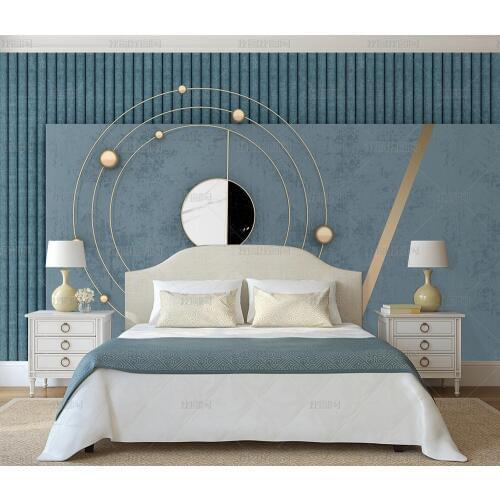 Bacal Modern 3D Circular Grey Wallpaper For Walls Roll Papel De Parede 3D Living Room Bedroom TV Background Wall Paper Decor