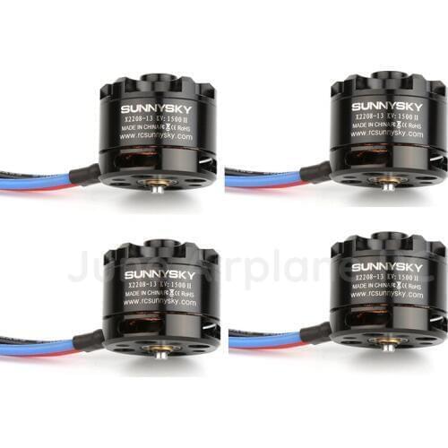 100% Original Sunnysky X2208 KV1260 KV1500 KV2600 Outrunner Brushless Motor for RC Airplane Helicopter
