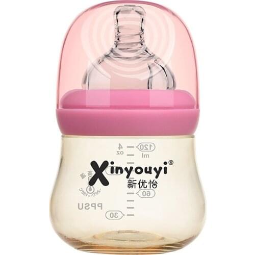 Newborn Baby Bottle Newborn Baby Anti-Flatulence Bottle Drop-Resistant Maternal and Child Supplies Baby Bottles Newborn