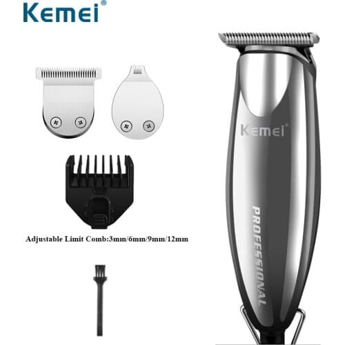 Kemei 0mm Baldheaded Professional Hair Trimmer Powerful Electric Hair Clipper Shaver Modelling Hair Trimmer Razor KM-701