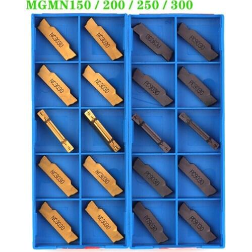 MGMN150 MGMN200 MGMN250 MGMN300 PC9030 NC3020 NC3030 Grooving Inserts CNC Lathe Metal Cutting Tool for MGEHR Turning Holders