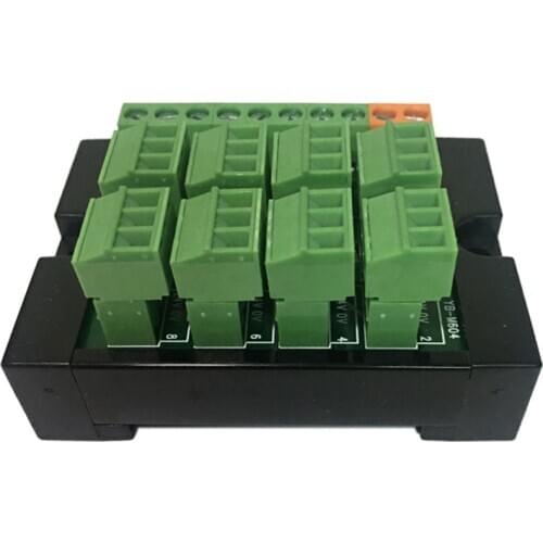 PLC terminal-block module sensor 3 line 8 bit DIN track LED indicates alternative to win blue T081