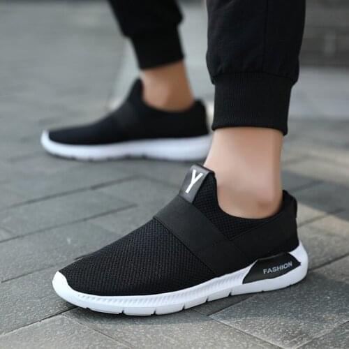 Mens Sneakers Autumn Running Shoes Adult Breathable Knit Athletic Outdoor Sport Sneakers male zapatillas hombre sneaker